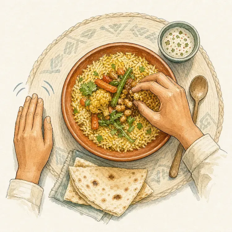 Why eating with your left hand is taboo in half the world